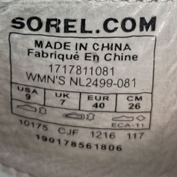 Sorel Torpeda Slide II Sandals Women's Dove Zest NL2499-081 US Size 9 NIB - Picture 12 of 12